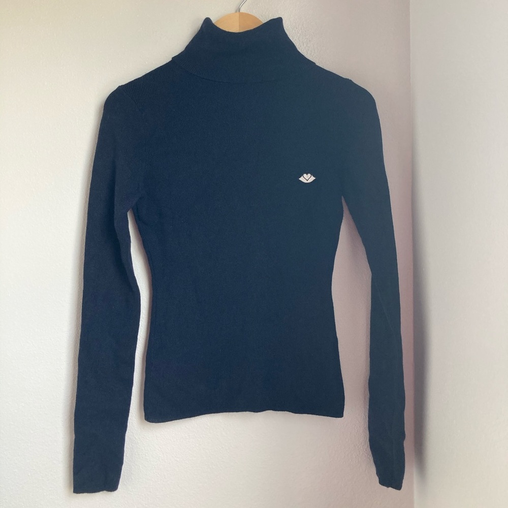 See by Chloe Wool Cashmere Blue Sweater Small